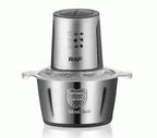 RAF 1000W Electric Food Processor & Chopper – 2L Stainless Steel Bowl