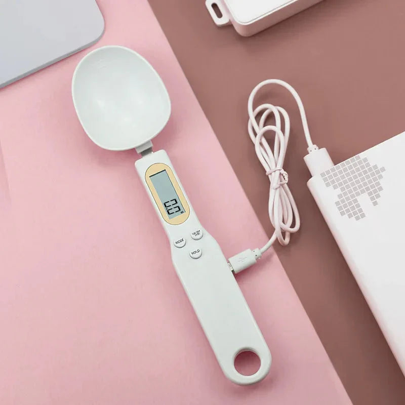 Digital Measuring Spoon Scale with LCD Display – Precision Kitchen Scale
