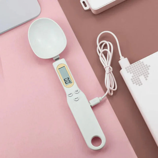 Digital Measuring Spoon Scale with LCD Display – Precision Kitchen Scale Main Image
