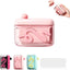 Portable Automatic Toothpick Dispenser with Travel Case – Pocket Size